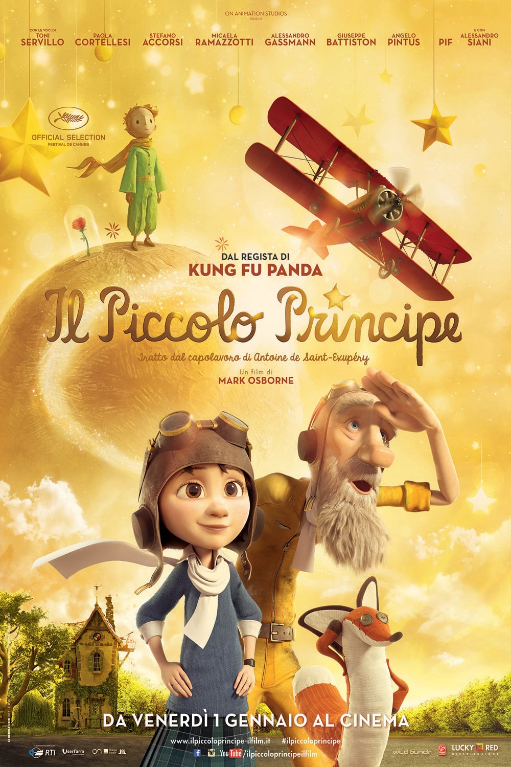 Poster for the movie "Il piccolo principe"