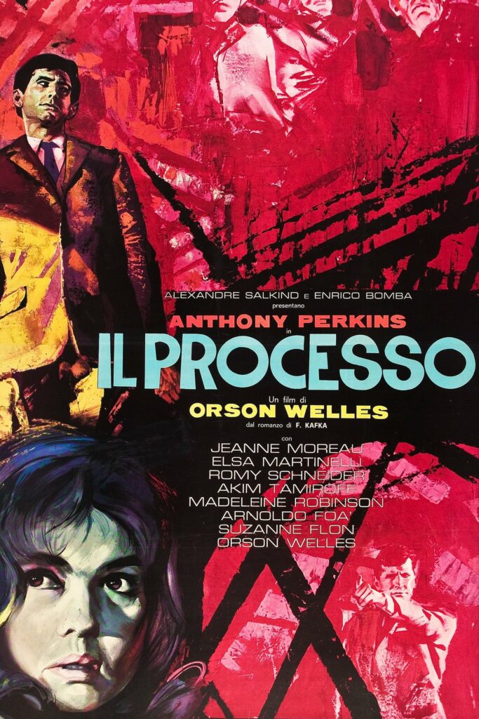 Poster for the movie “Il processo”